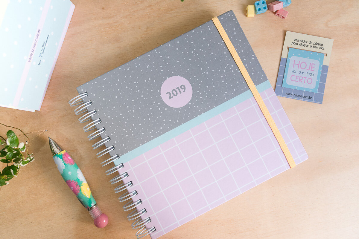 Planner 2019 Zaená: saiba como ganhar horas no seu dia.